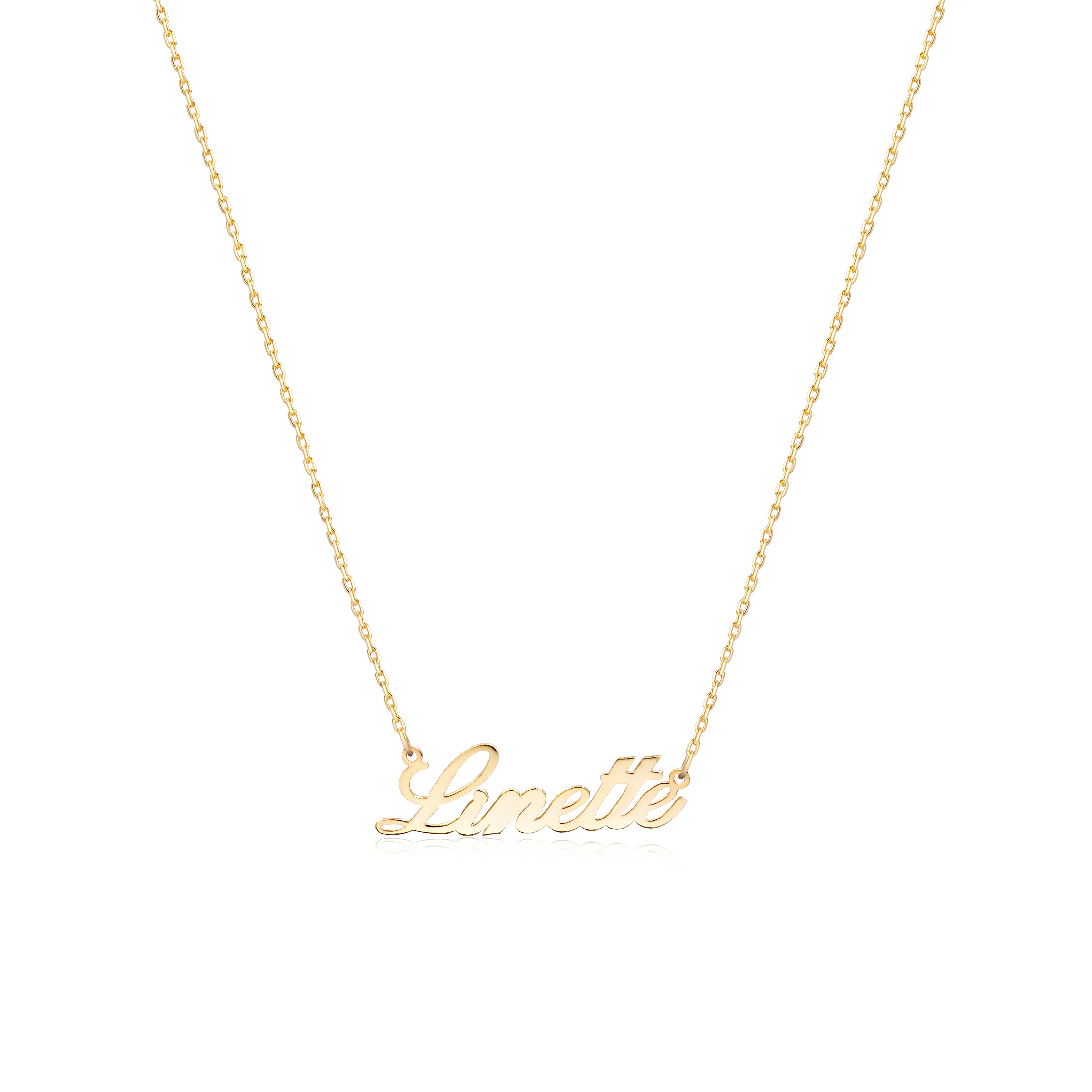 Classic Name Necklace - 18K Gold Vermeil