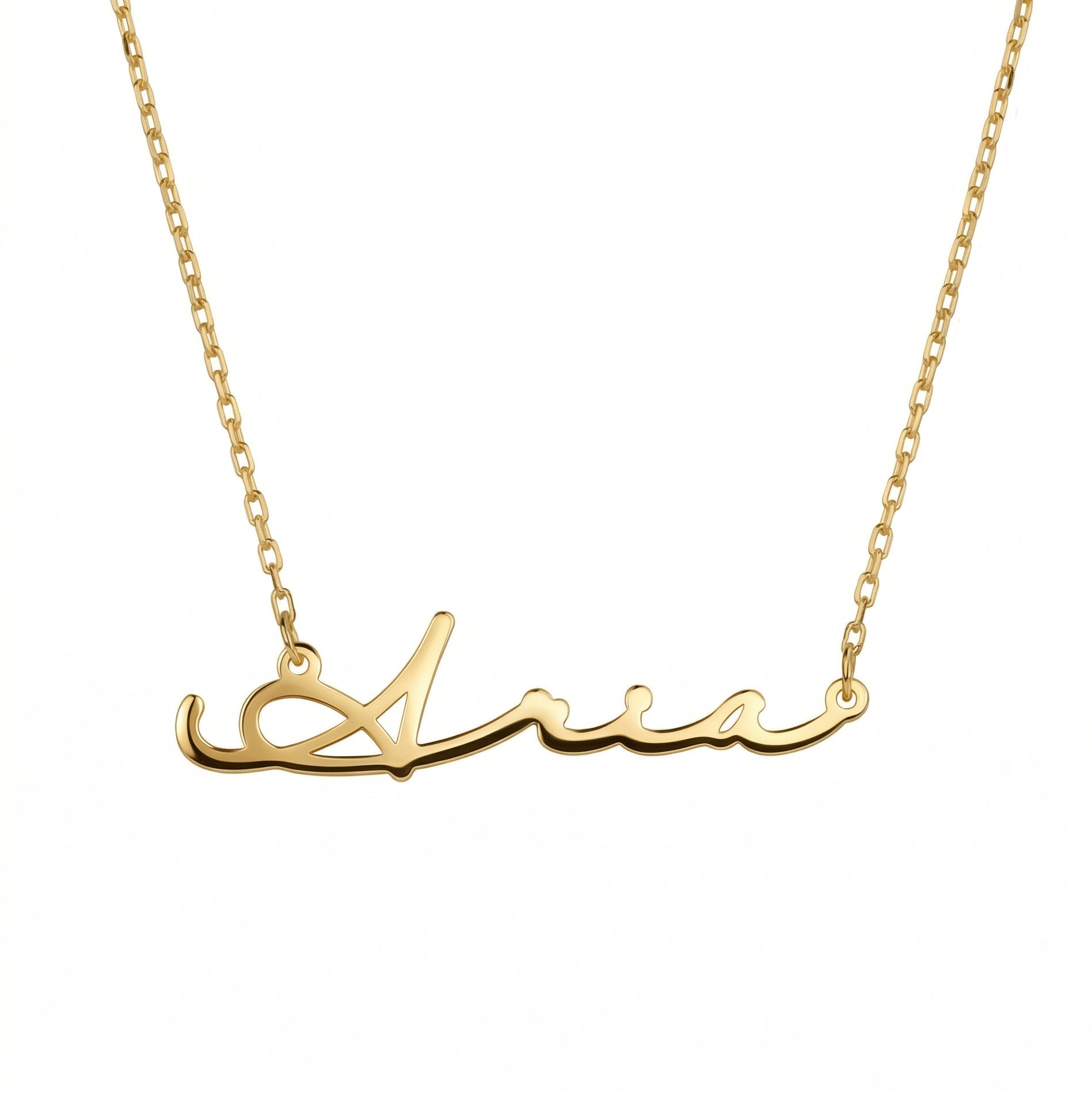 Custom Name Necklace - 18K Gold Vermeil