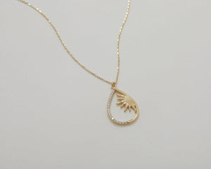 Sun Necklace - 18K Gold Vermeil - Glamour Jewelry House