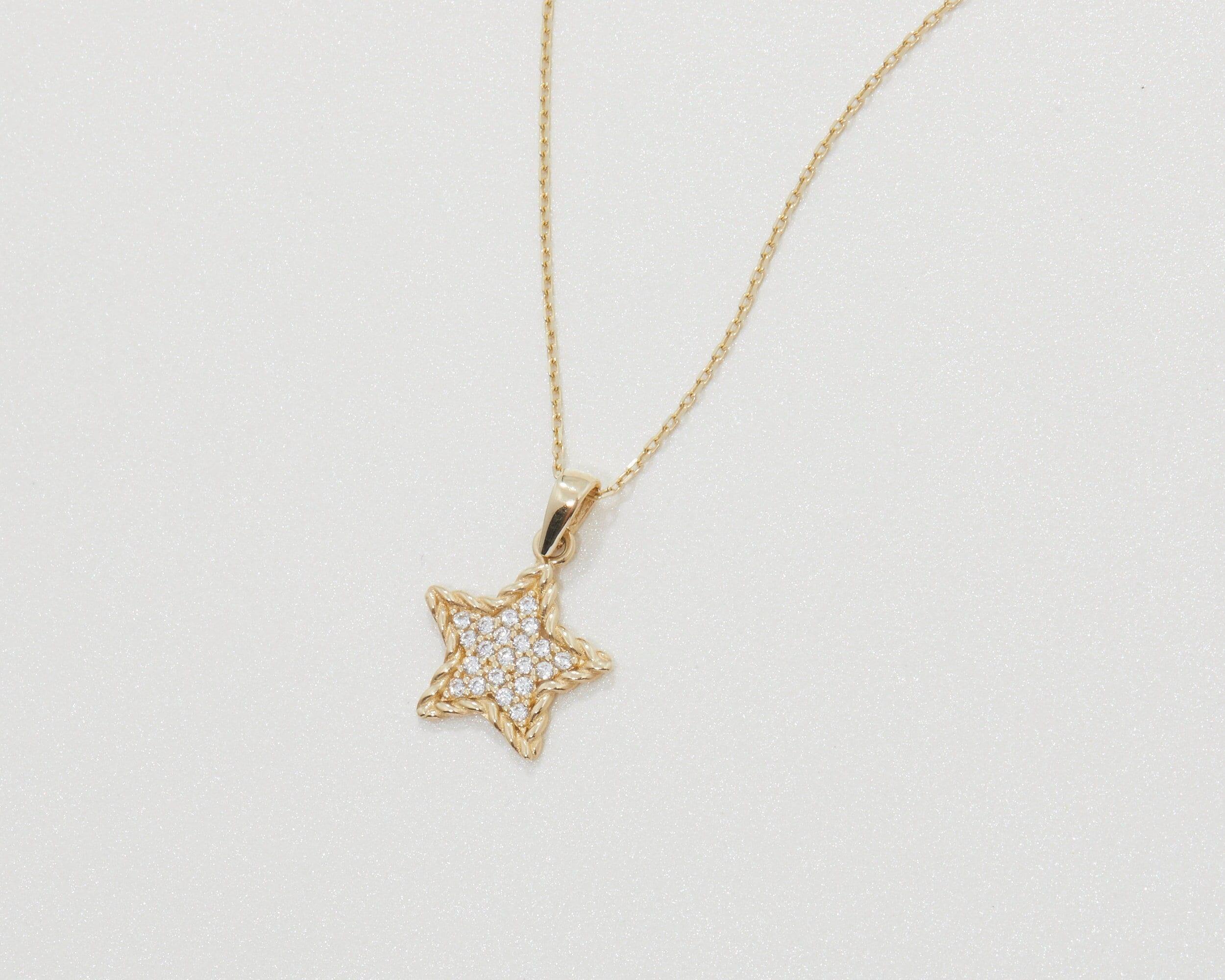 Star Necklace - 18K Gold Vermeil - Glamour Jewelry House