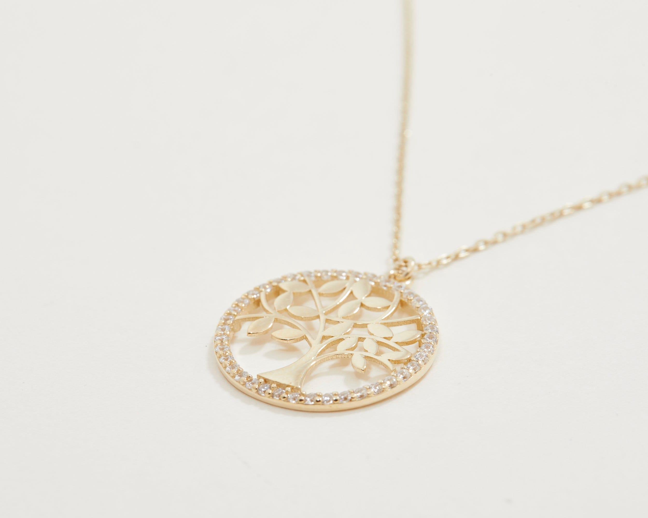 Tree of life Necklace - 18K Gold Vermeil - Glamour Jewelry House