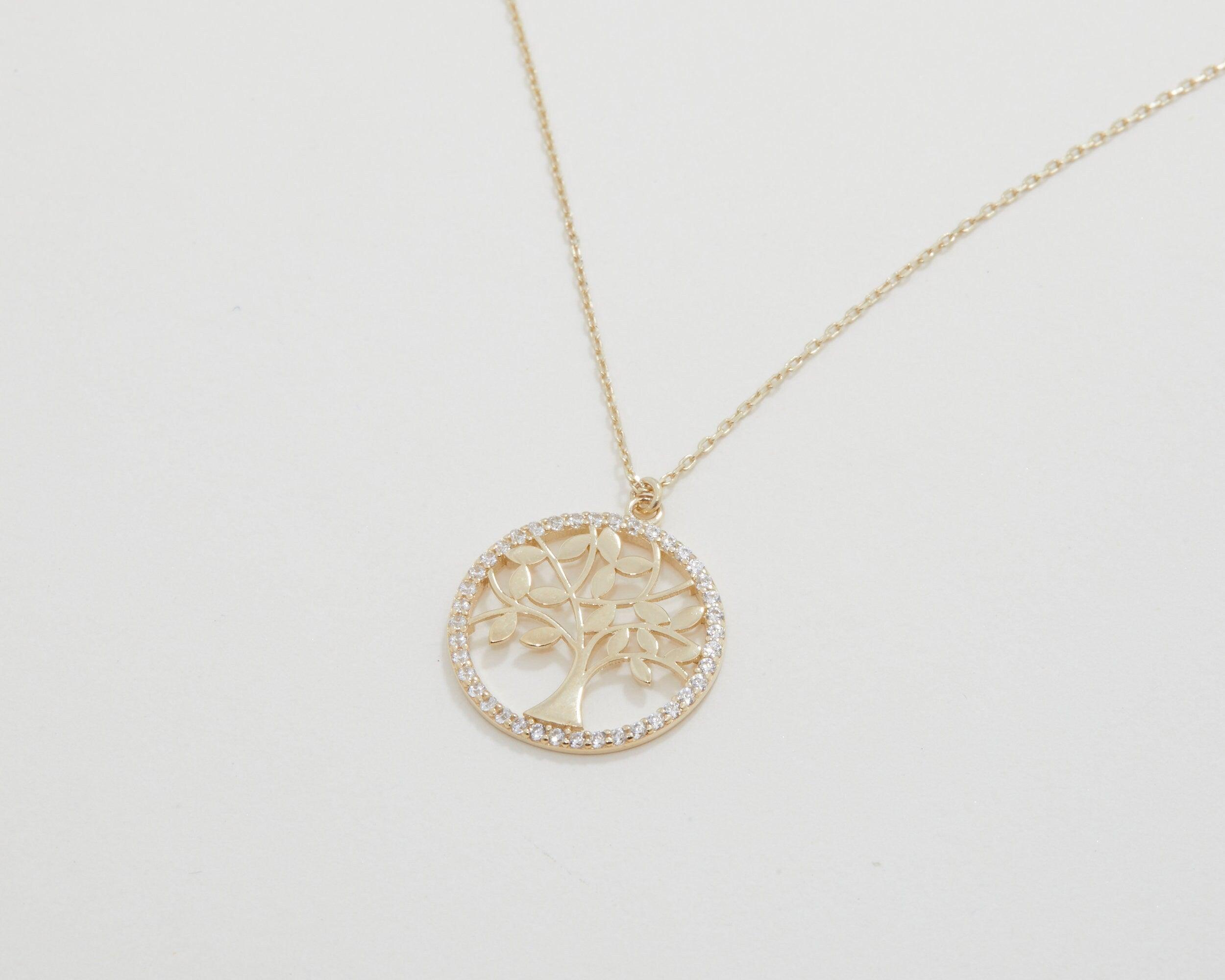 Tree of life Necklace - 18K Gold Vermeil - Glamour Jewelry House