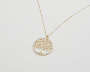 Tree of life Necklace - 18K Gold Vermeil - Glamour Jewelry House