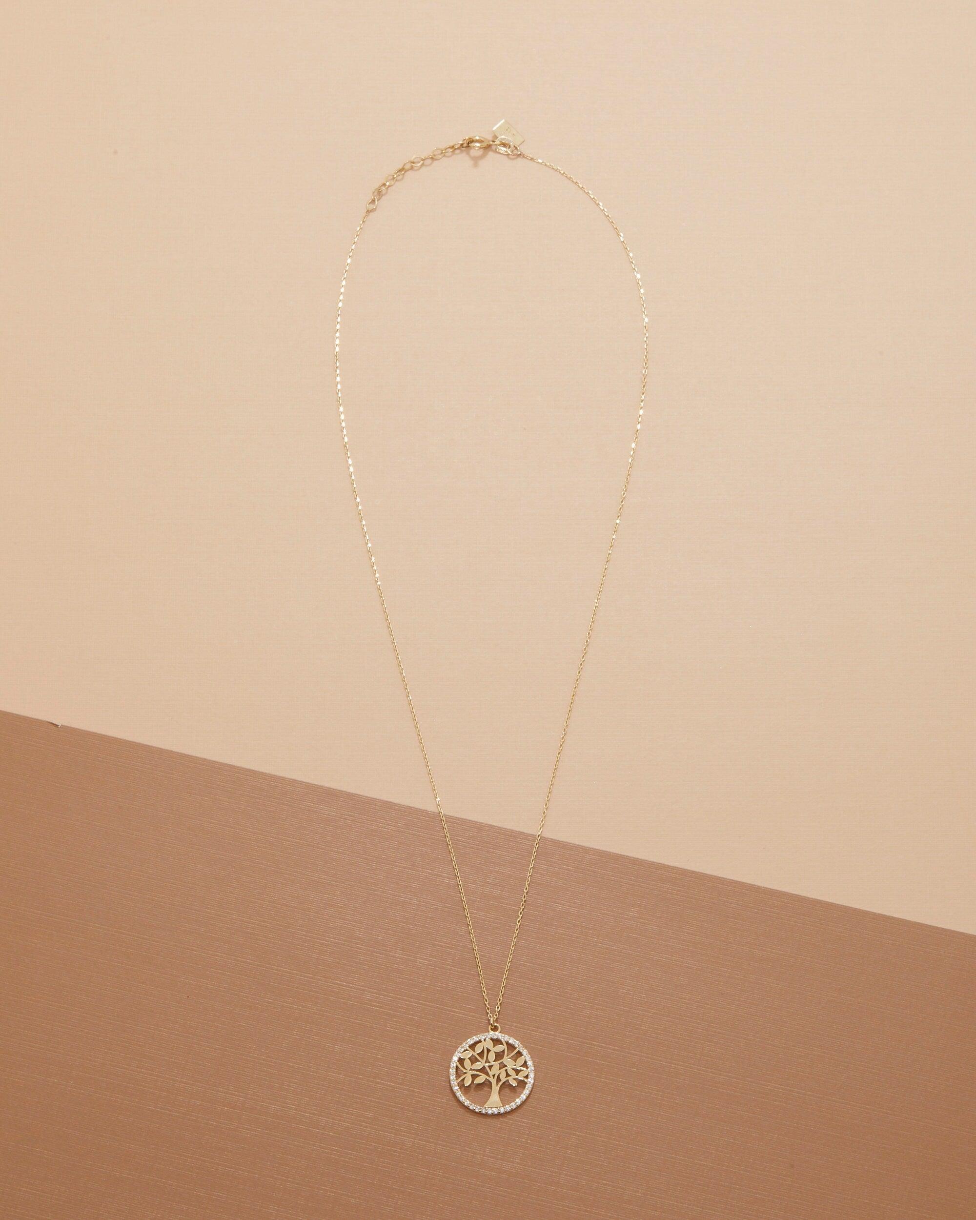 Tree of life Necklace - 18K Gold Vermeil - Glamour Jewelry House