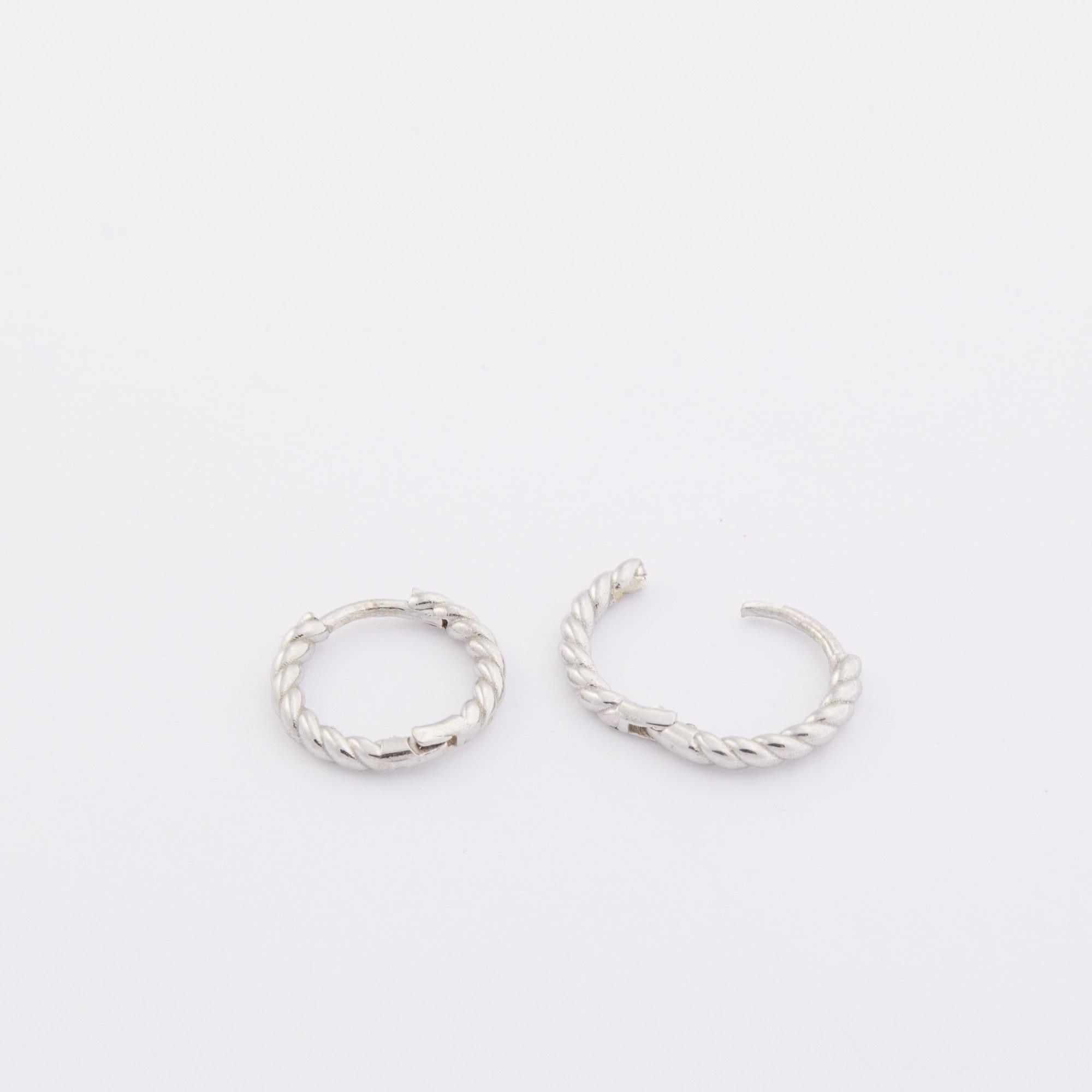 Croissant Hoop Earrings - 18K Gold Vermeil - Glamour Jewelry House