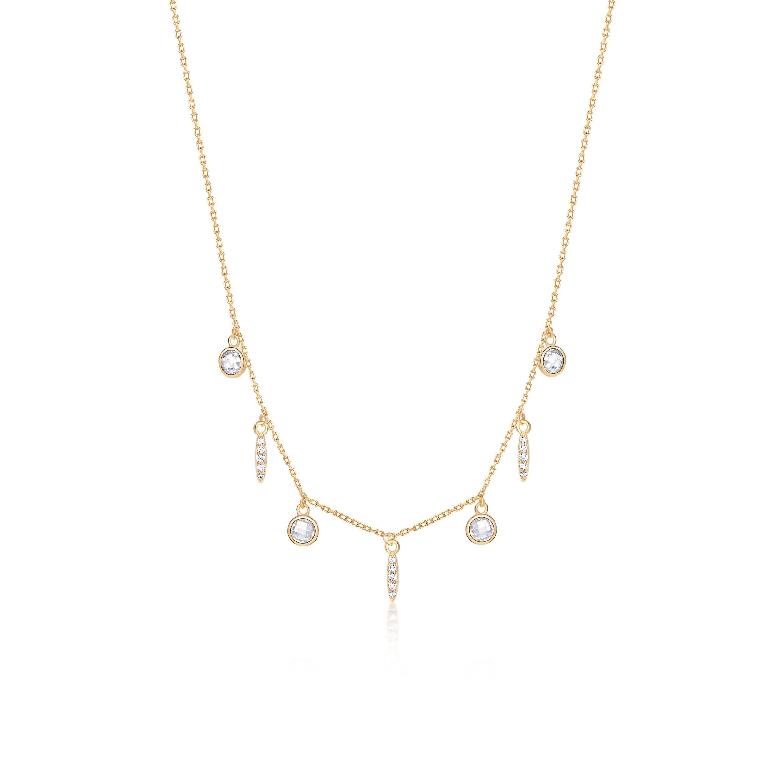 Satellite Necklace - 18K Gold Vermeil - Glamour Jewelry House