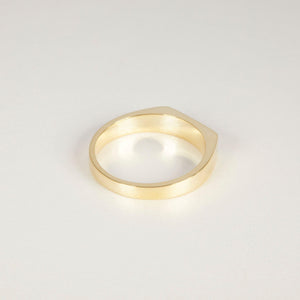 Personalized Name Ring - 18K Gold Vermeil - Glamour Jewelry House