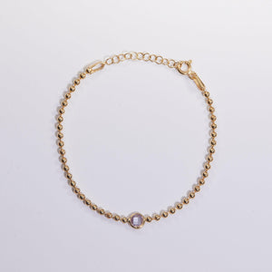 Diamond Bracelet - 18K Gold Vermeil - Glamour Jewelry House
