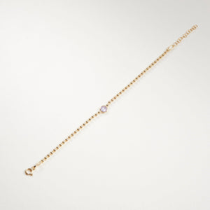 Diamond Bracelet - 18K Gold Vermeil - Glamour Jewelry House