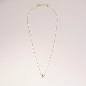 Evil Eye Necklace - 18K Gold Vermeil - Glamour Jewelry House