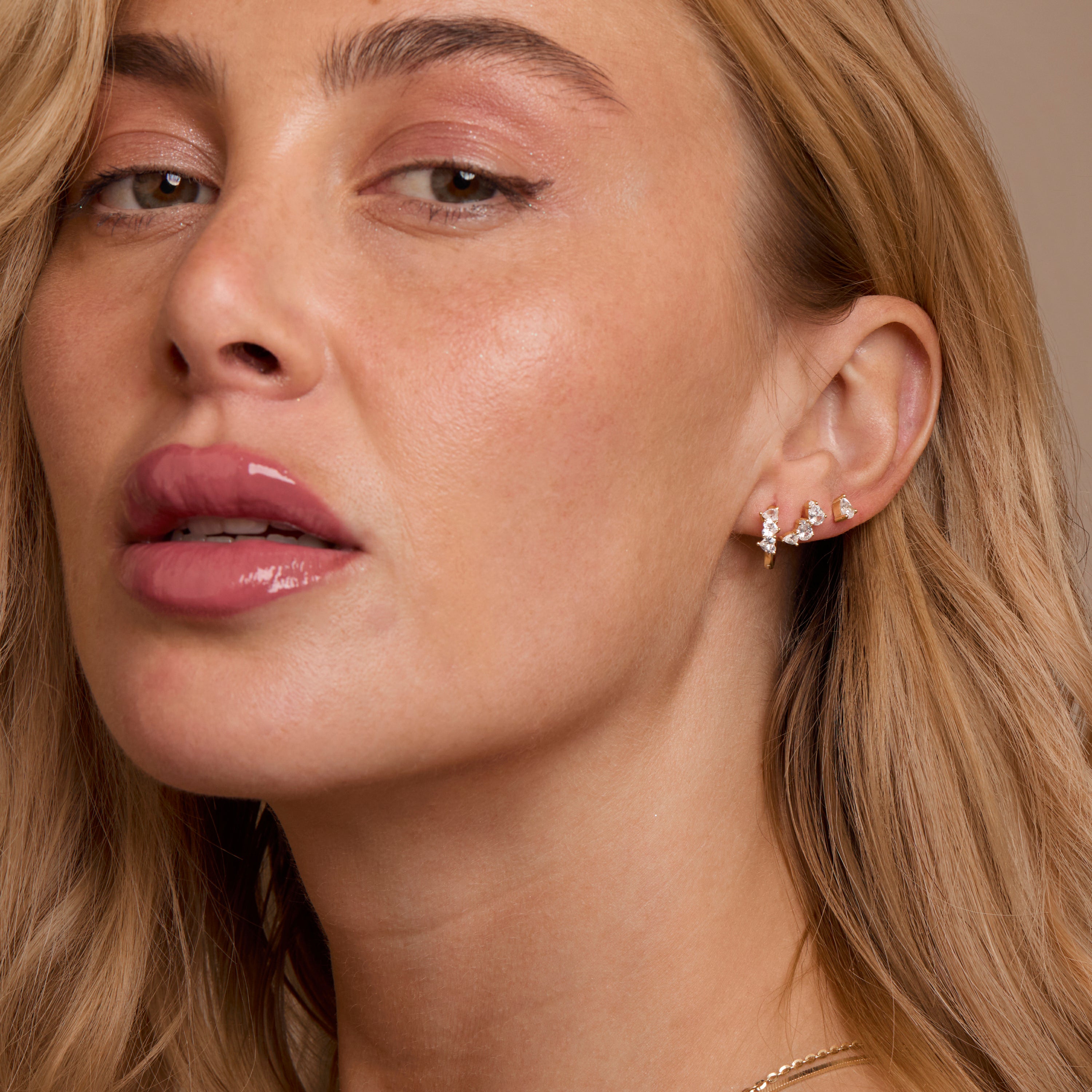 The Multi-Pearl Glam Ear Cluster as a wedding gift in 18K Gold Vermeil. Tarnish-resistant, made for keeping.