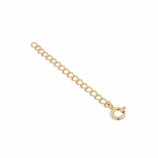 Necklace Extender in 18K Gold Vermeil. Tarnish-resistant, perfect for daily wear.