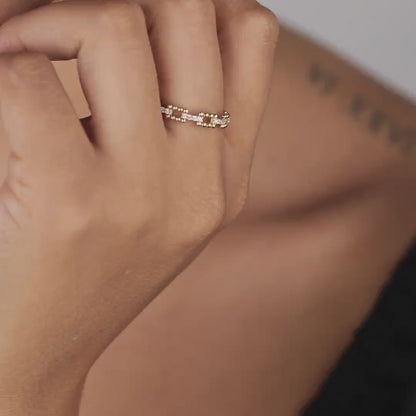 Stackable Fashion Ring in 18K Gold