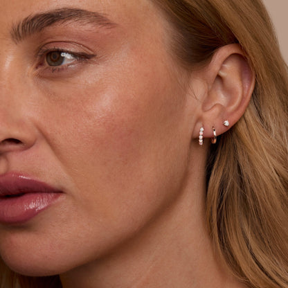 The Sterling Silver Opal Earring Set as a confirmation gift in 18K Gold Vermeil. Tarnish-resistant, made for keeping.